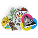 Die cut label sticker